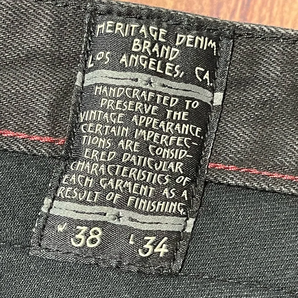 Men’s Cult of Individuality Black Rebel Straight Jeans